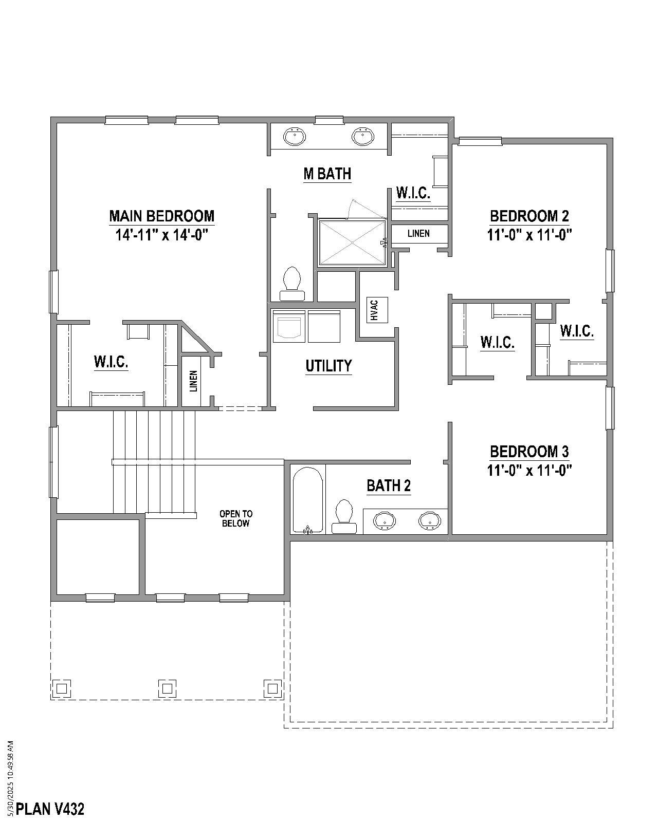 Plan V432 2nd Floor