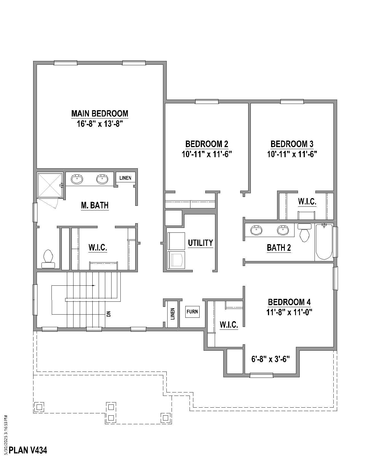 Plan V434 2nd Floor