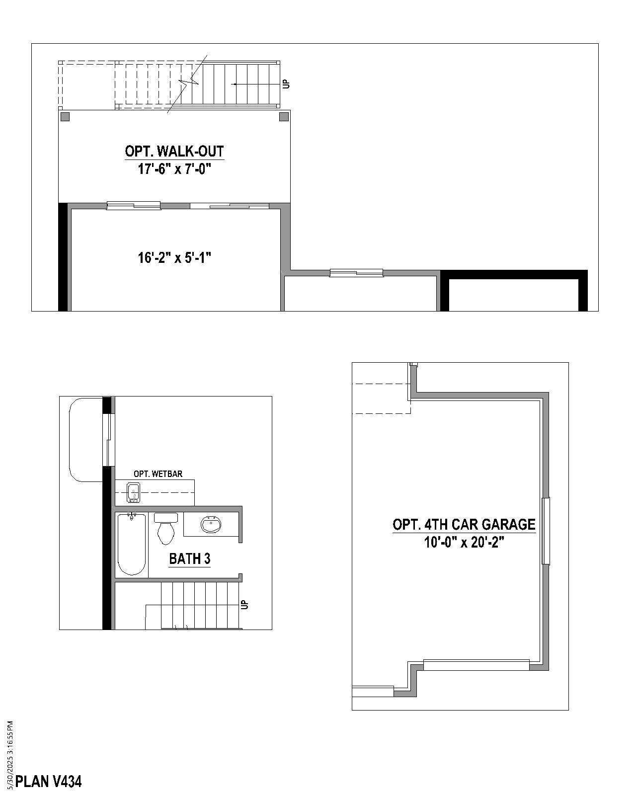 Plan V434 Options 1