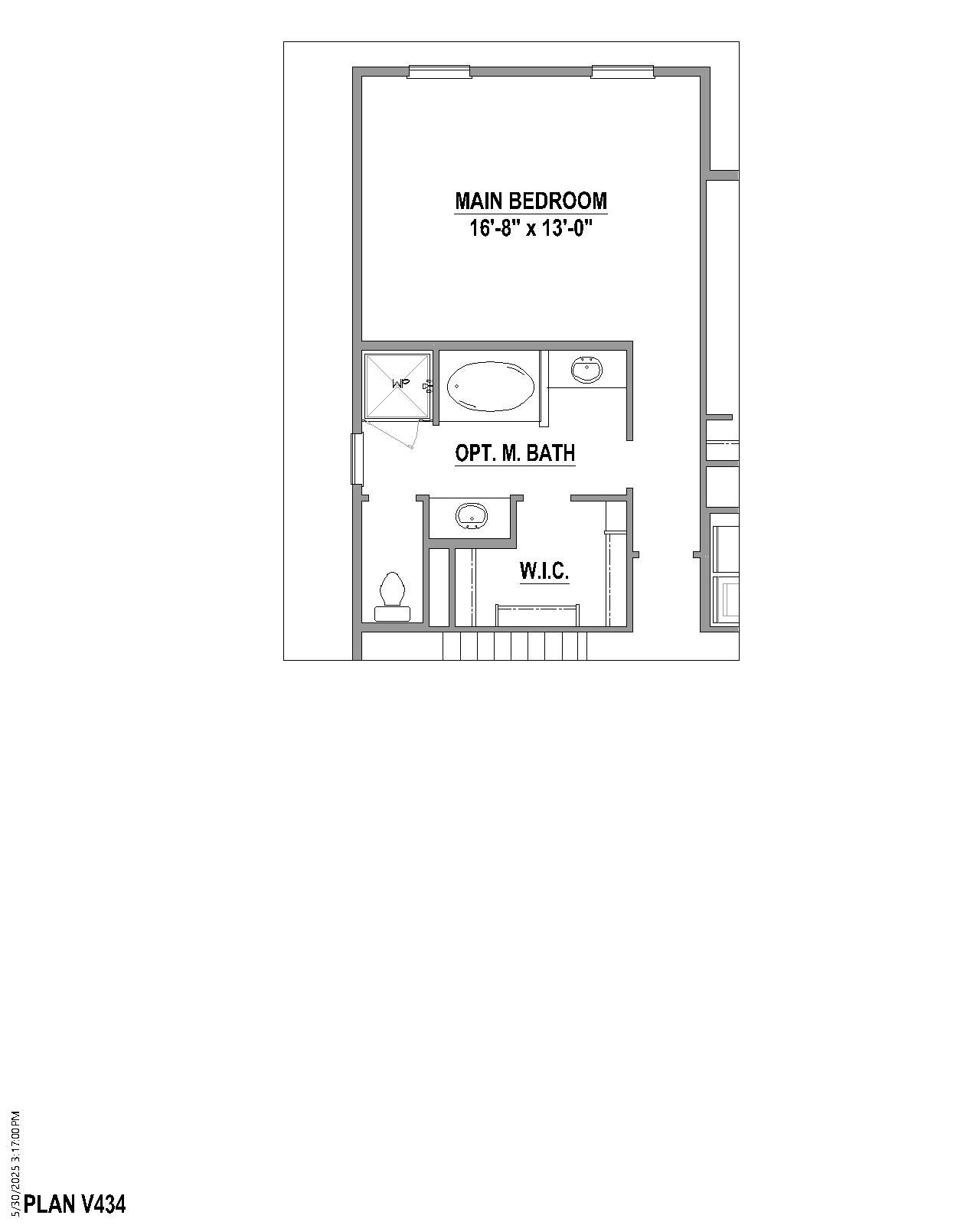 Plan V434 Options 3