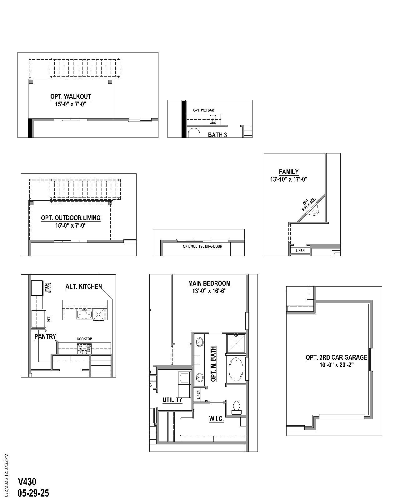 Plan V430 Options