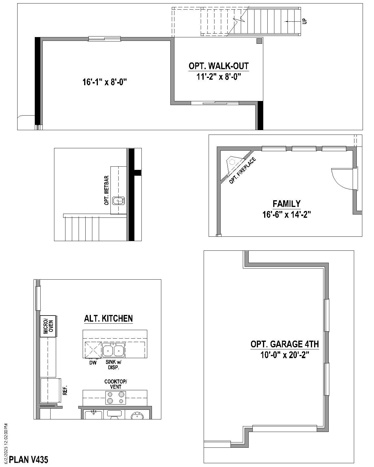 Plan V435 Options 1