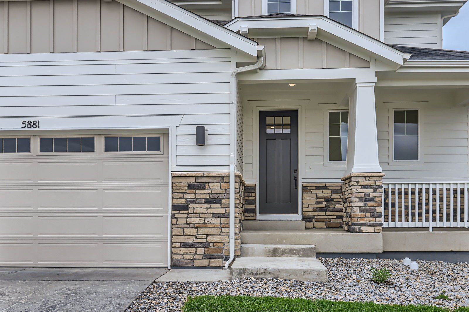 5881 Aspenglow Street front porch