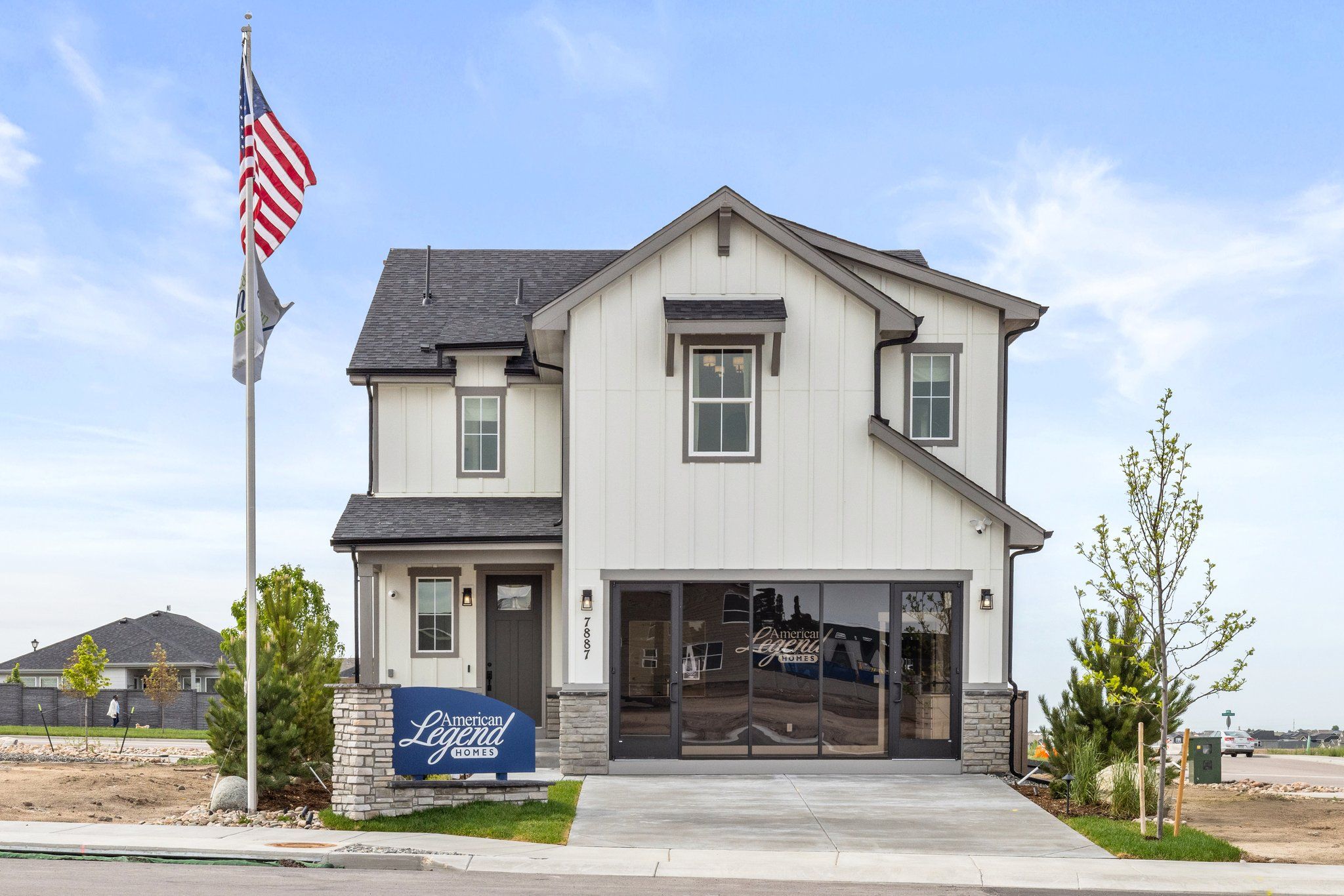 American Legend Homes' 40' Model in Sterling Ranch - Front Exterior