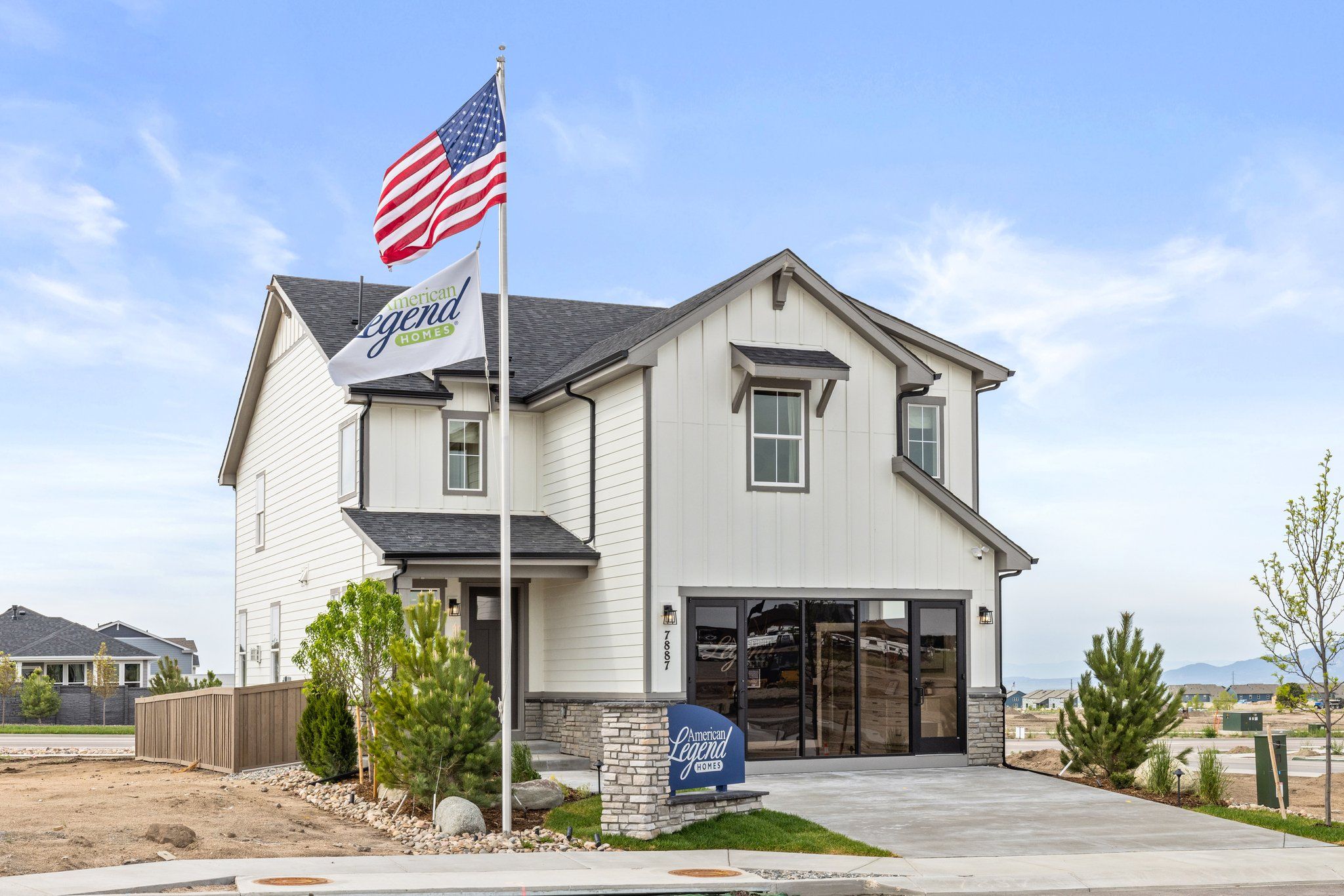 American Legend Homes' 40' Model in Sterling Ranch - Side Profile