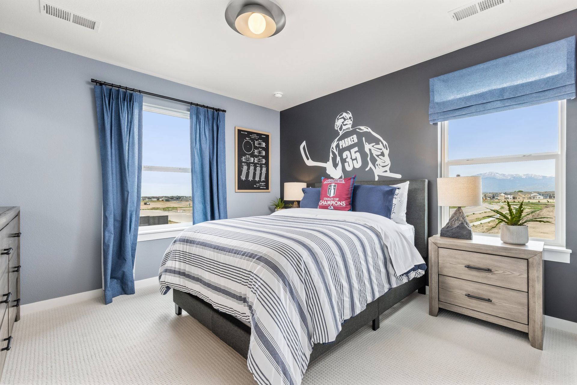 American Legend Homes' 40' Model in Sterling Ranch - Bedroom