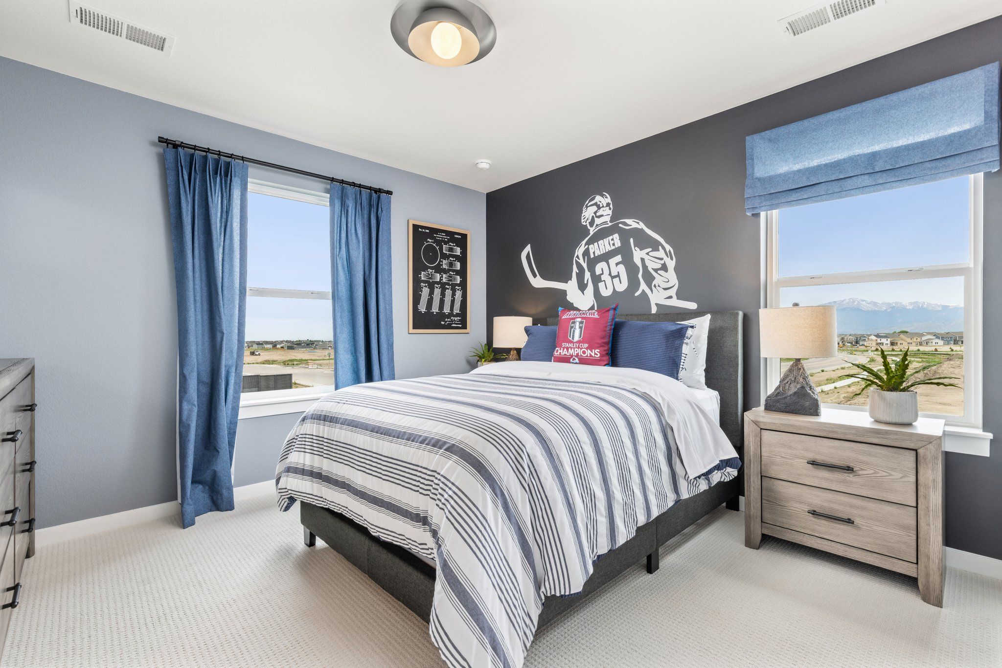 American Legend Homes' 40' Model in Sterling Ranch - Bedroom