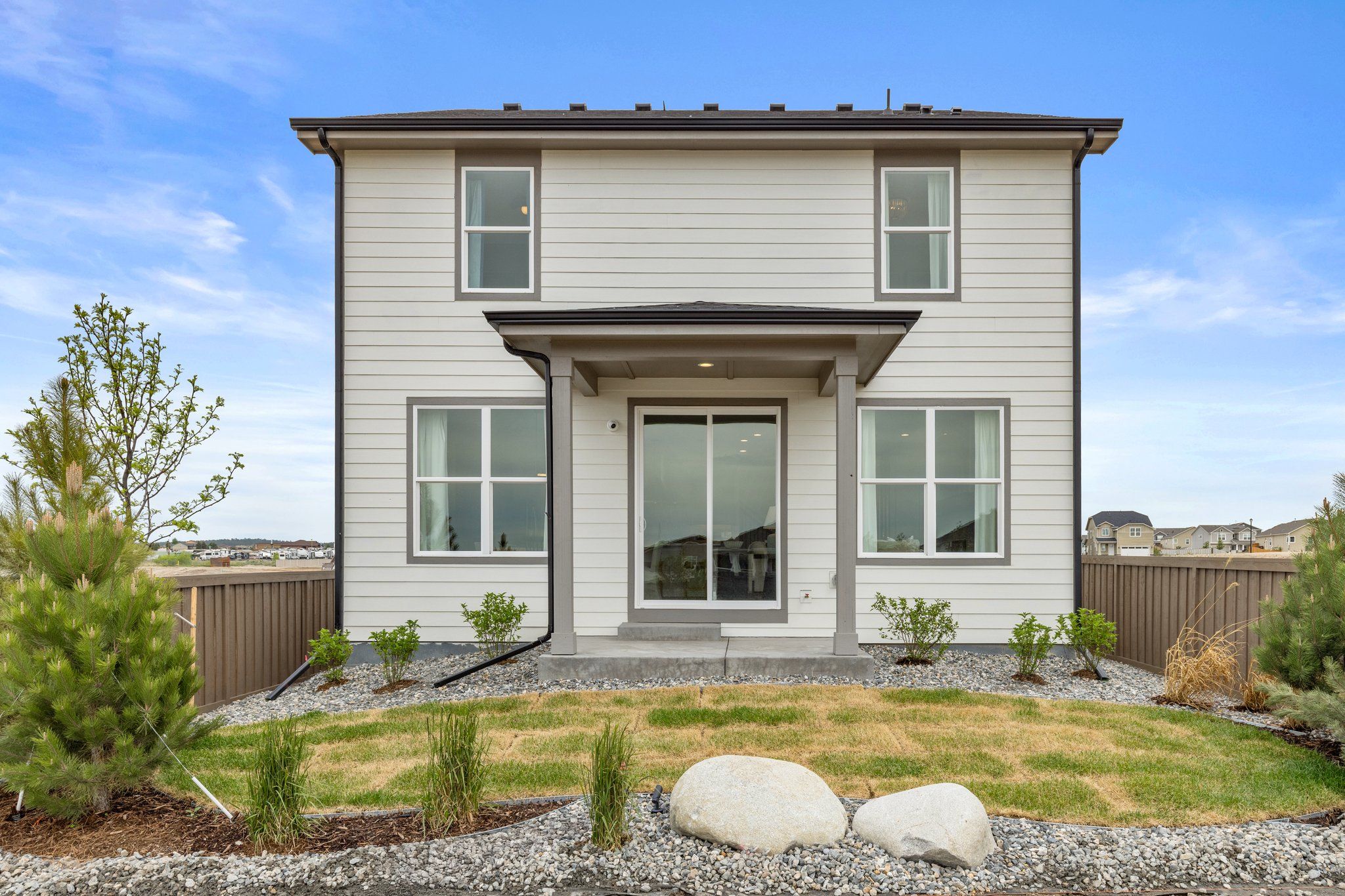 American Legend Homes' 40' Model in Sterling Ranch - Rear Elevation
