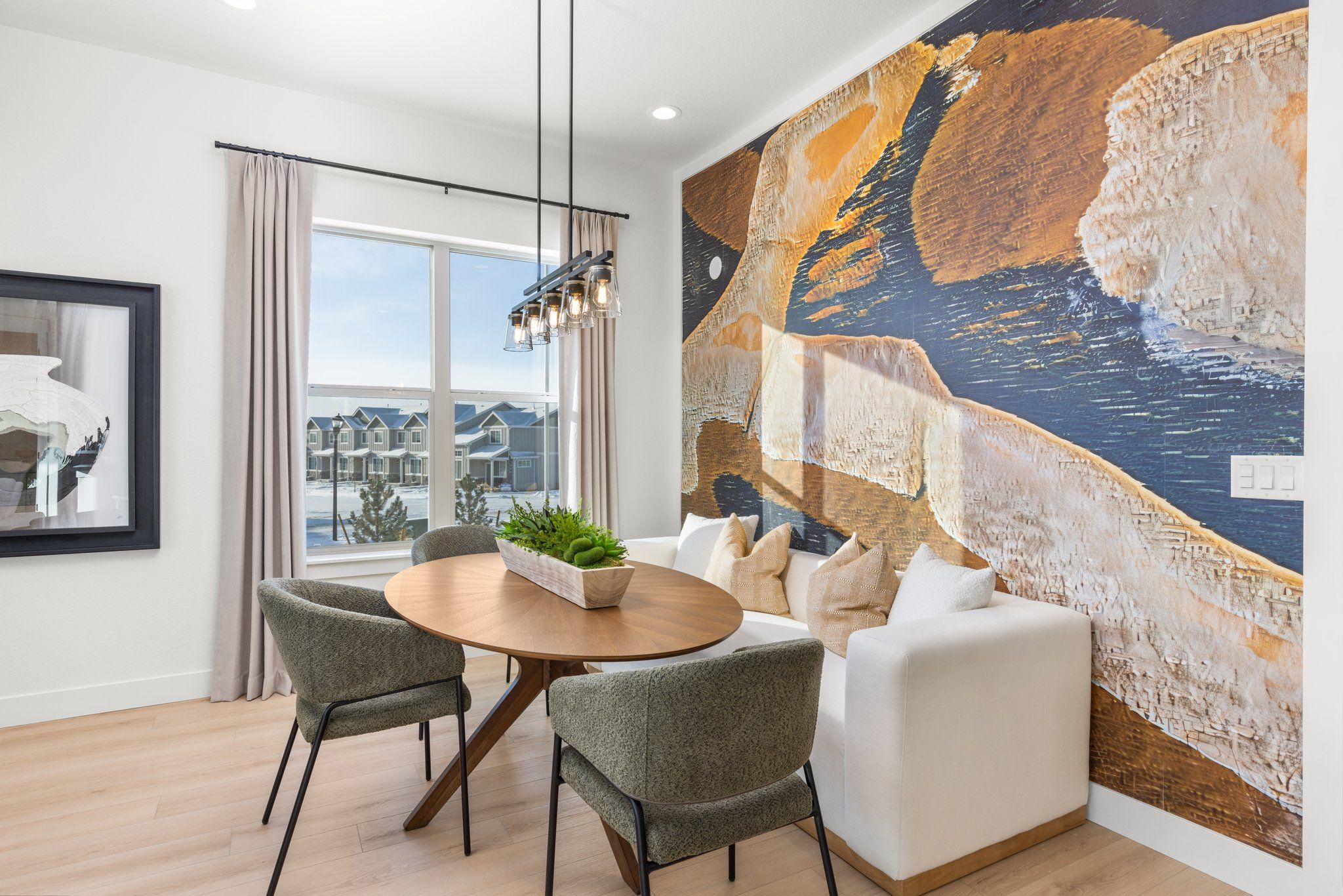 RainDance 60s Plan C417 Dining Area by American Legend Homes