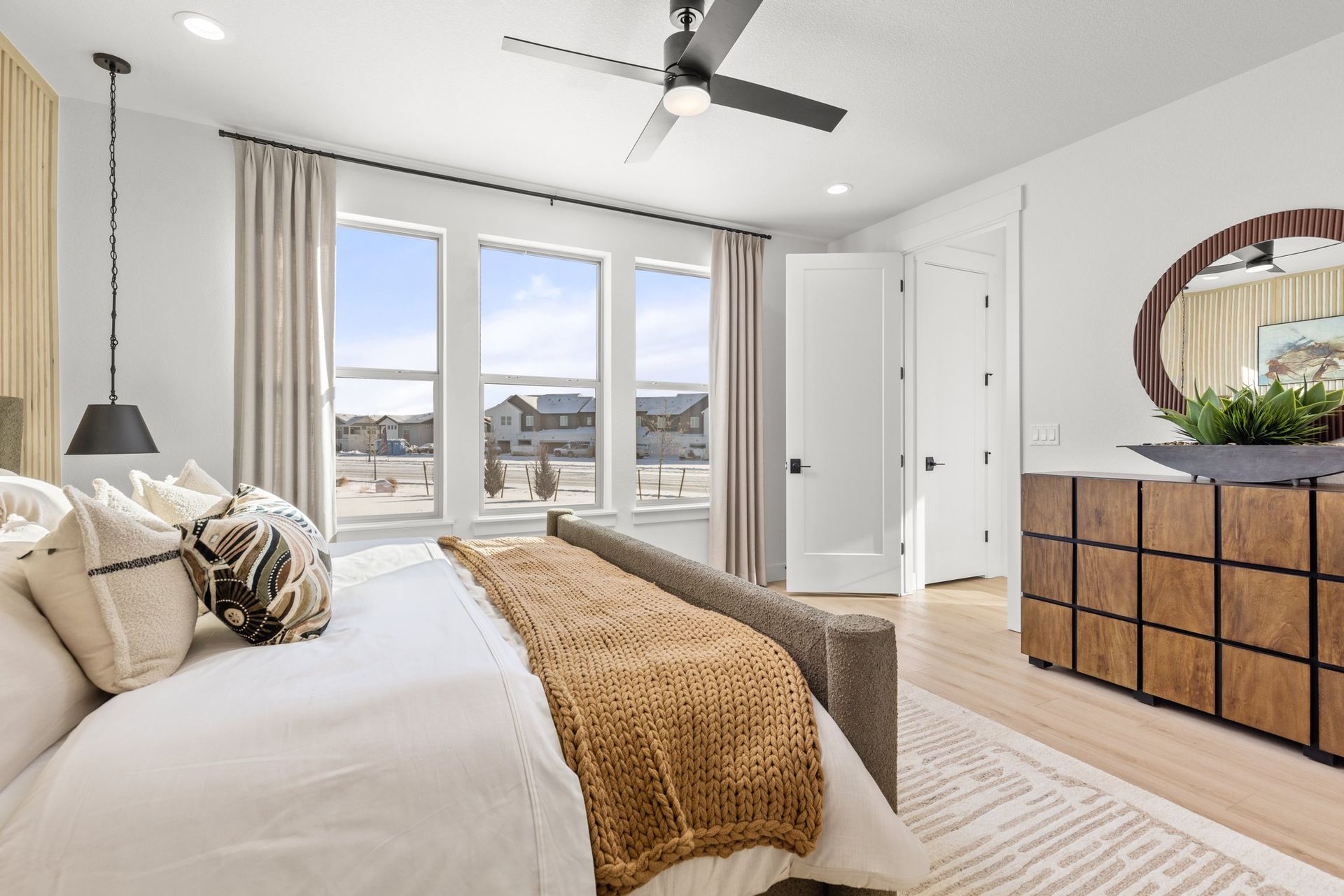 RainDance 60s Plan C417 Main Bedroom by American Legend Homes