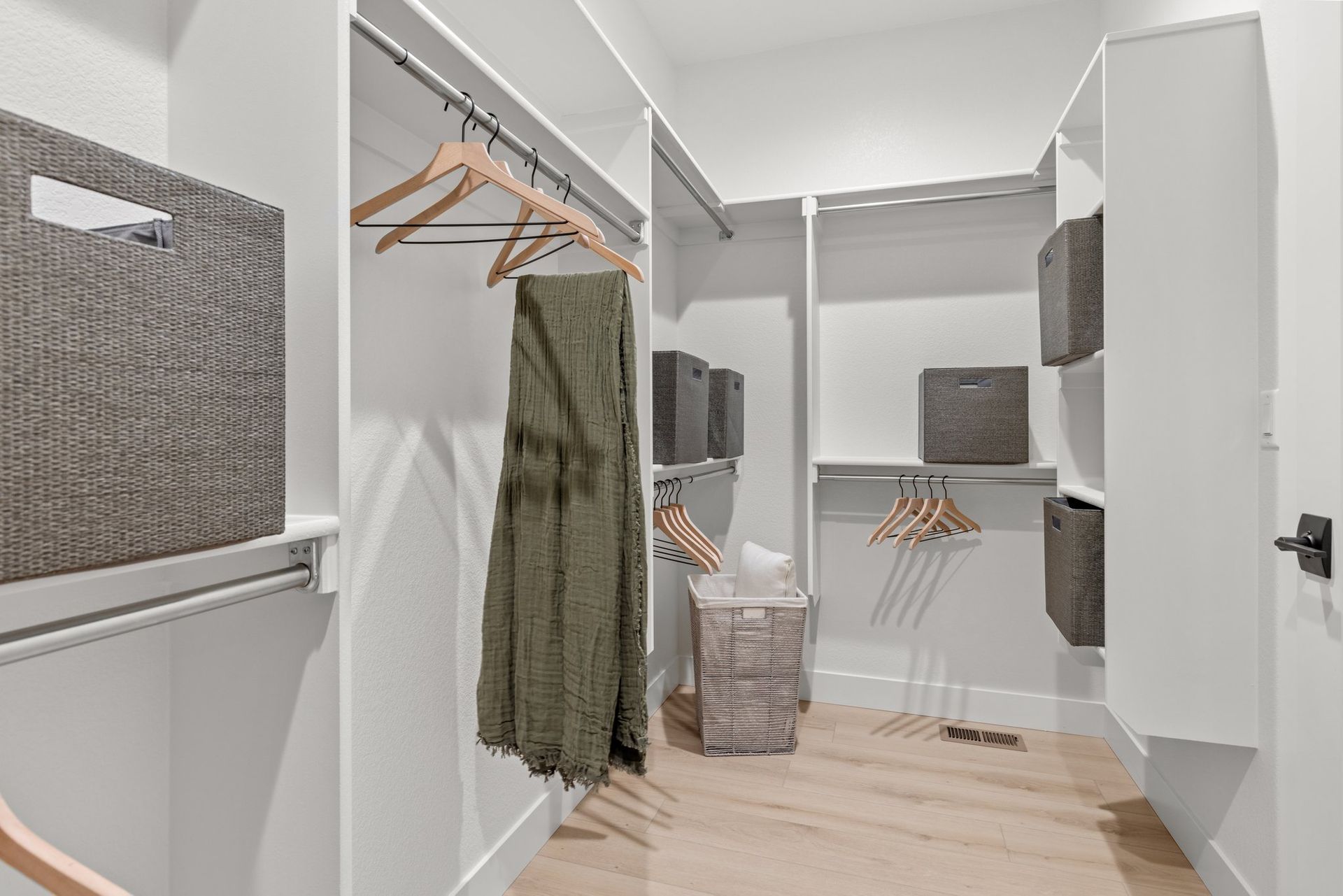 RainDance 60s Plan C417 Main Closet by American Legend Homes