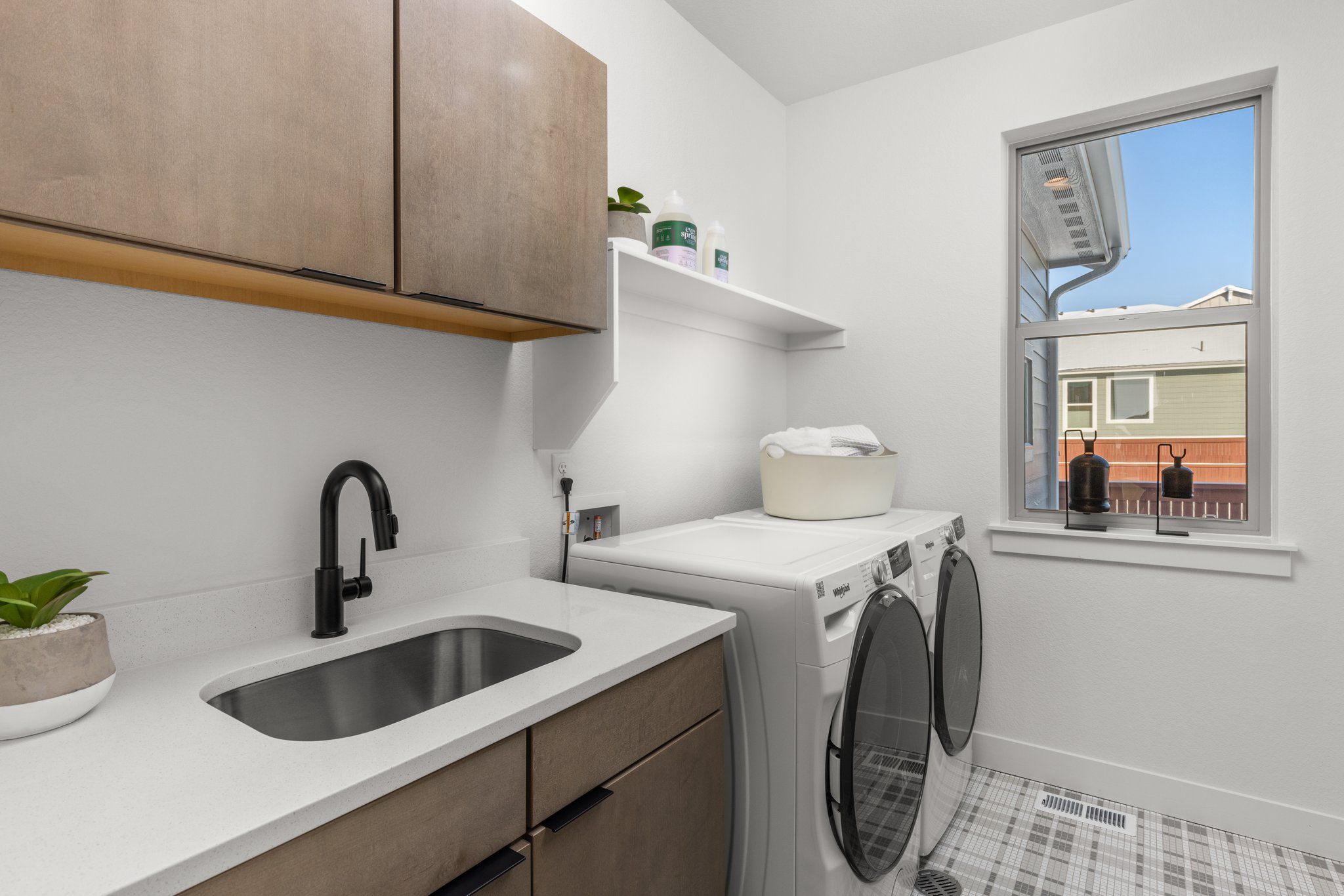 RainDance 60s Plan C417 Laundry Room by American Legend Homes