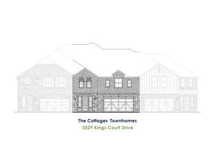 3529 Kings Court - Castle Hills Northpointe - Townhomes: Lewisville, Texas - American Legend Homes