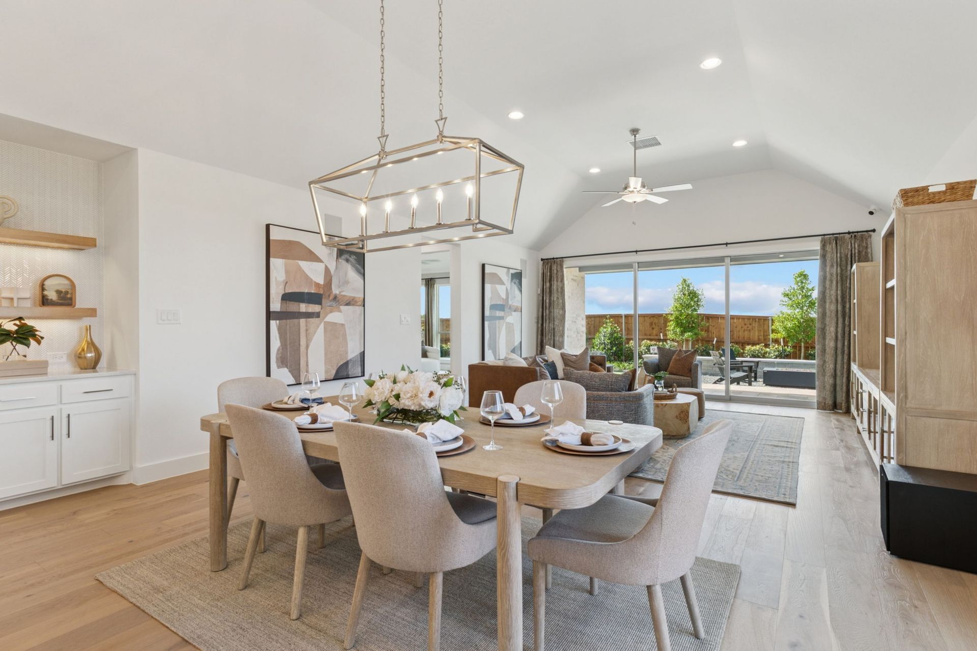 Plan 1578 Representative Photo - Dining/ Living Room