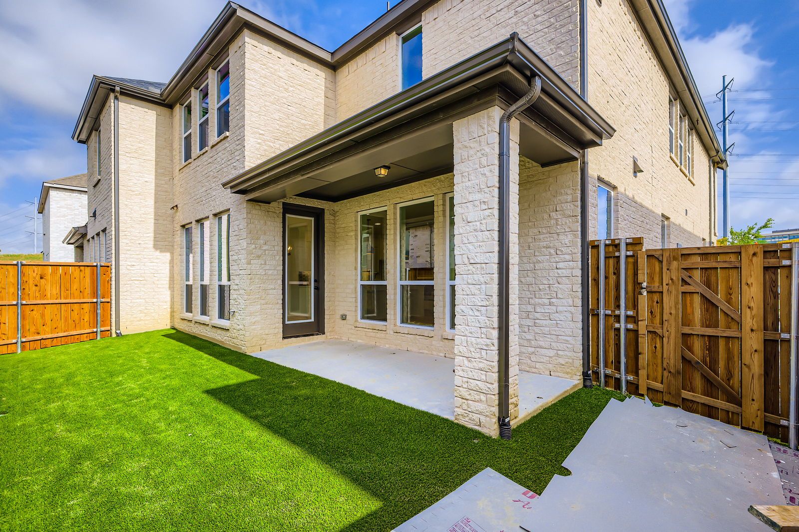3520 Chivalry Lane - Rear Elevation