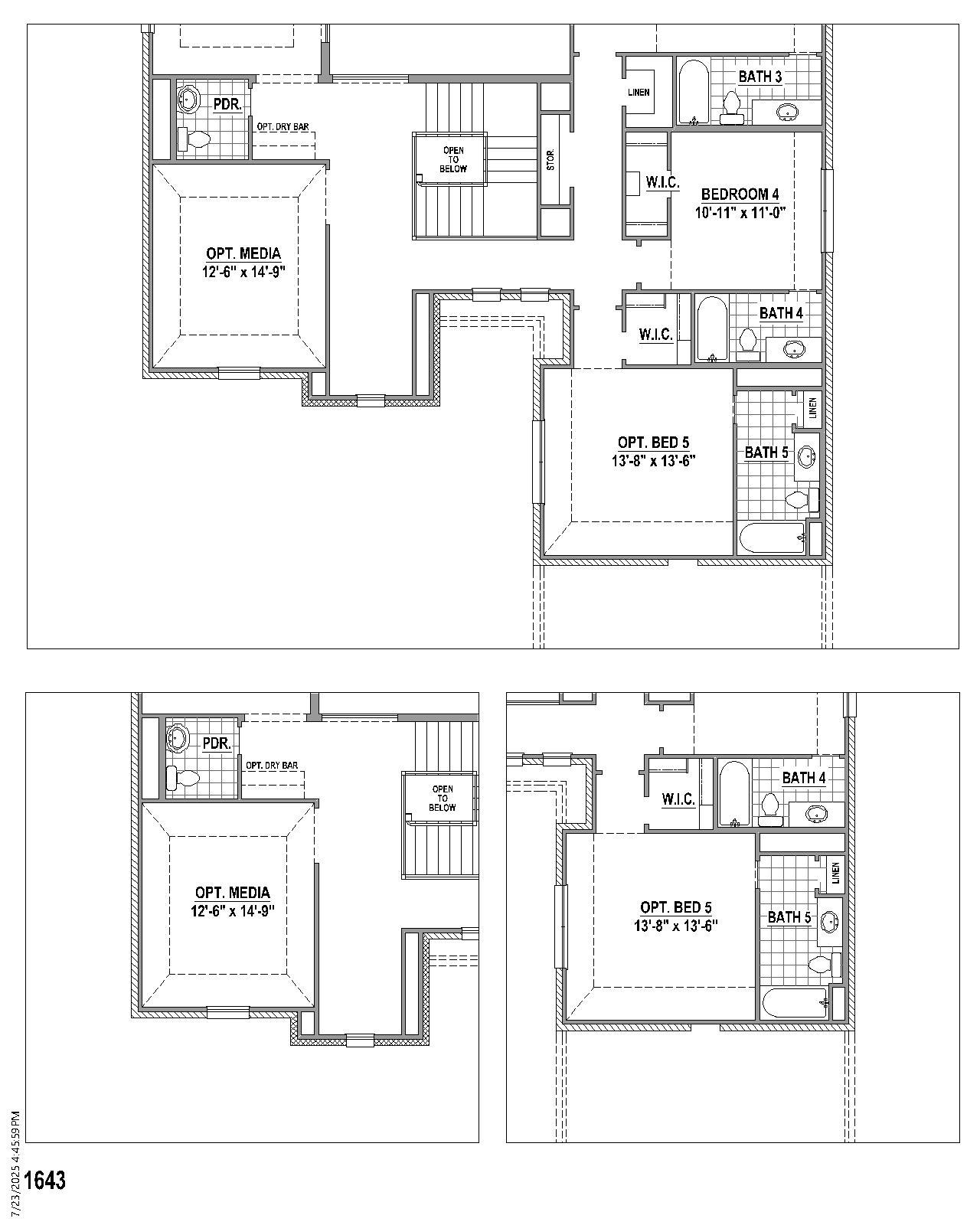 Plan 1643 Options