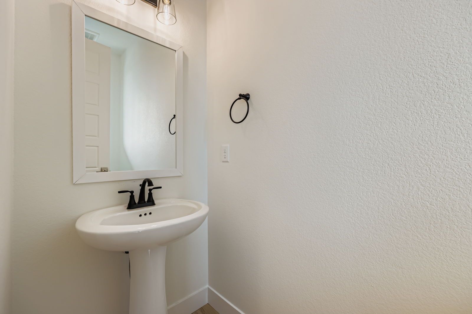 Plan C301 Representative Photo | Stylish Main-Level Powder Room