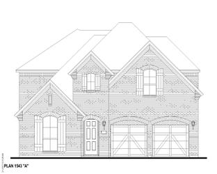 Plan 1543 - Star Trail - 55s: Prosper, Texas - American Legend Homes
