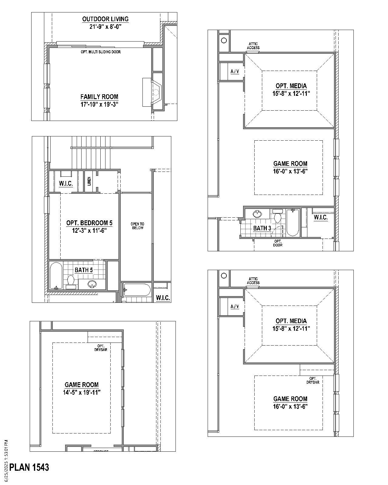 Plan 1543 Options