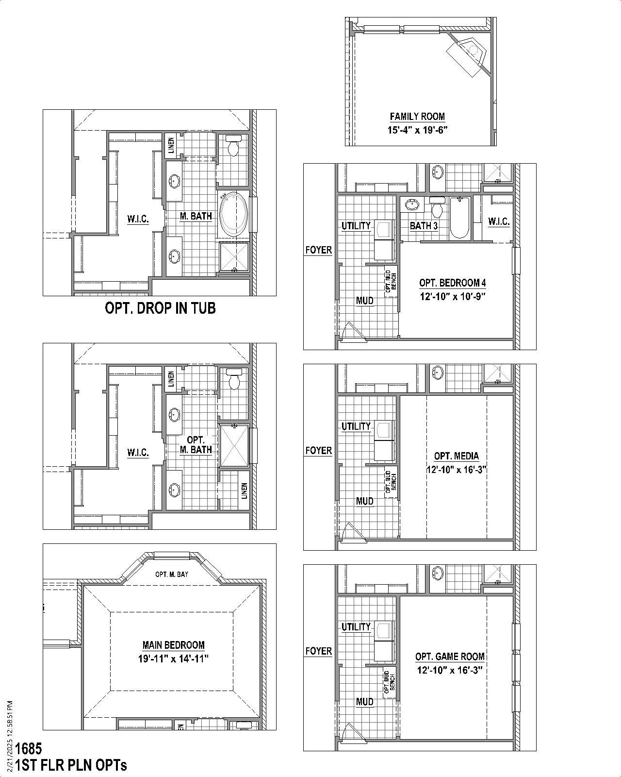 Plan 1685 Options 1