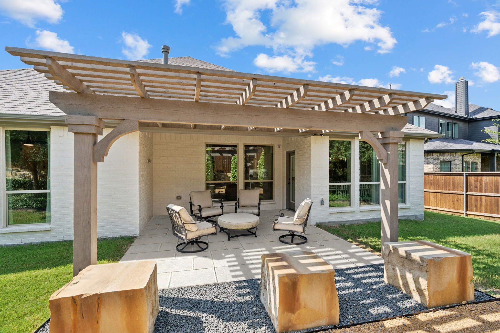 Plan 1685 Outdoor Living Representative Photo by American Legend Homes