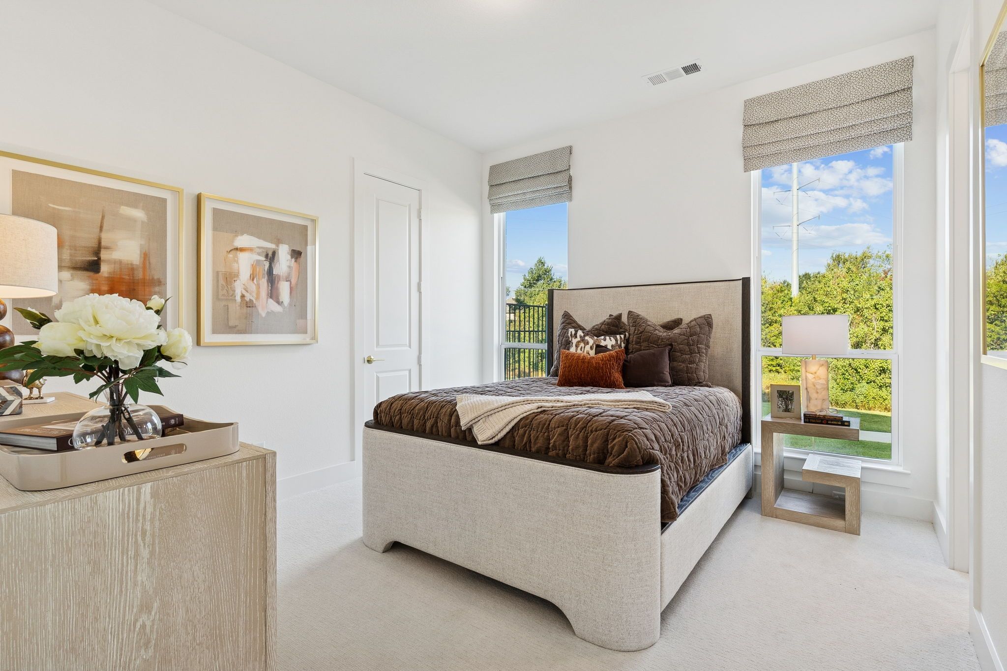 Plan 1640 Bedroom- Bella Casa Model Photo