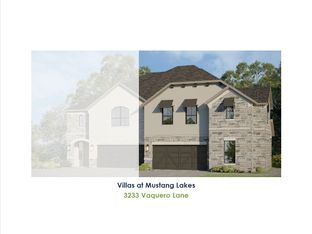 TH Building 2 Unit 2 ML - Villas at Mustang Lakes: Celina, Texas - American Legend Homes