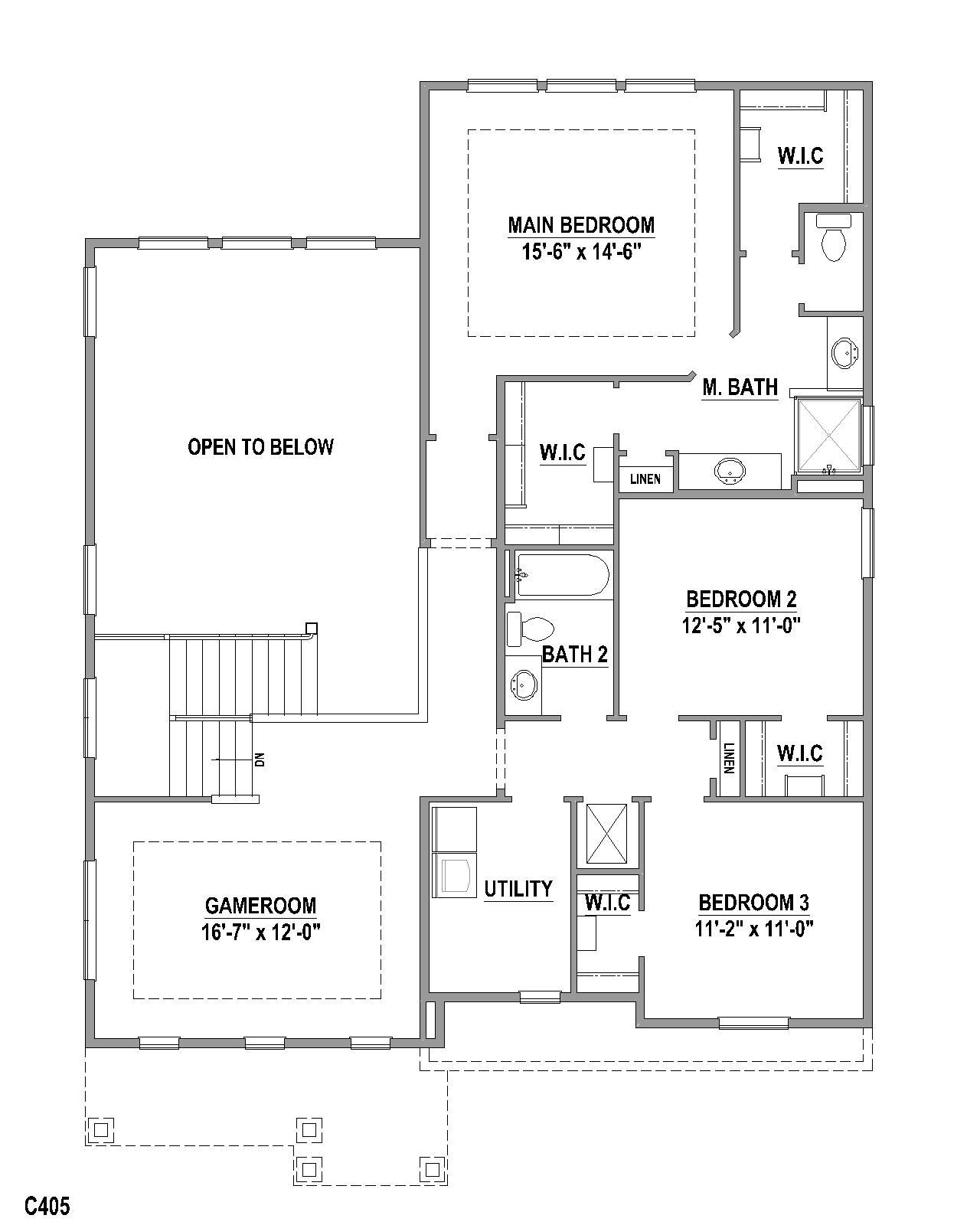 Plan C405 2nd Floor