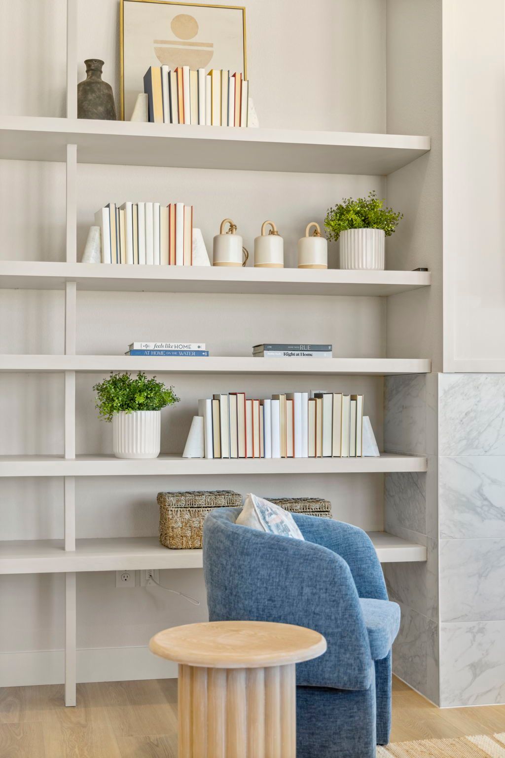 Plan C411 Built-In Bookcase Representative Photo