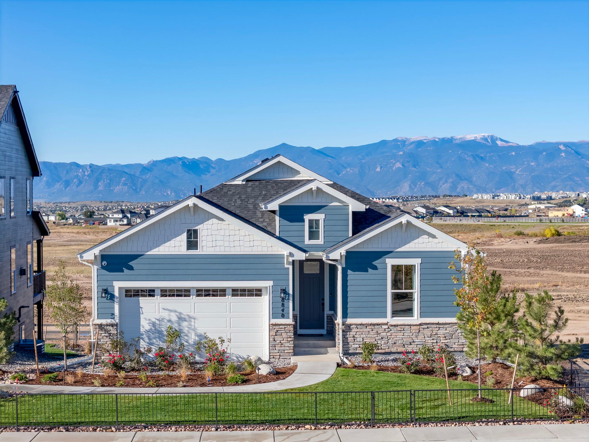 Plan C411 - American Legend Homes' Model in Sterling Ridge - Front Exterior
