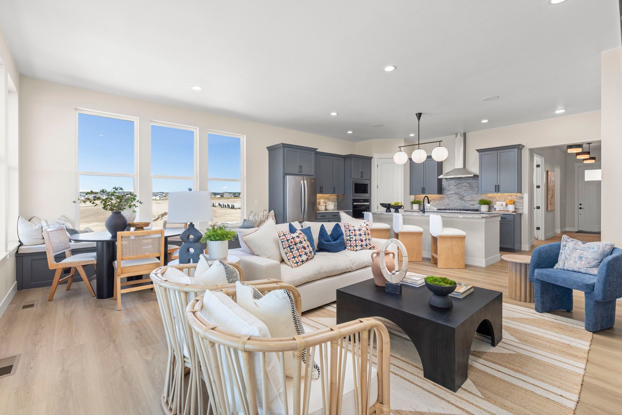 Plan C411 - American Legend Homes' Model in Sterling Ridge - Open Concept Living Areas