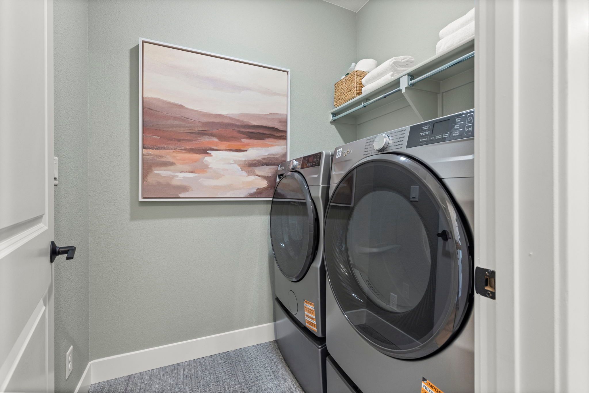 Plan C411 - American Legend Homes' Model in Sterling Ridge - Laundry Room