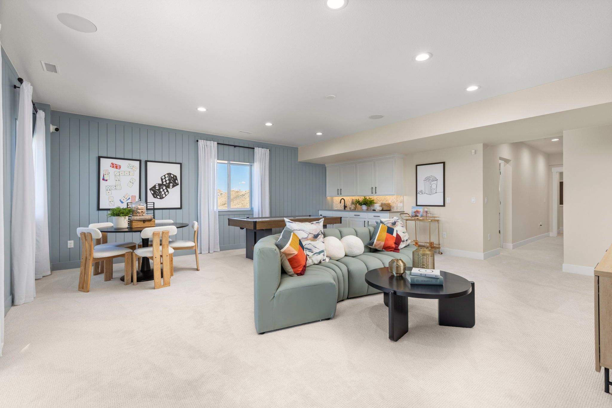 Plan C411 - American Legend Homes' Model in Sterling Ridge - Rec Room