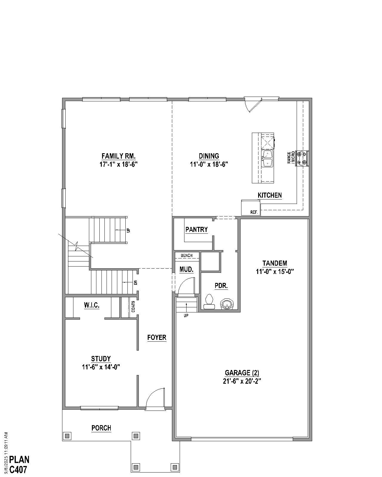 Plan C407 1st Floor