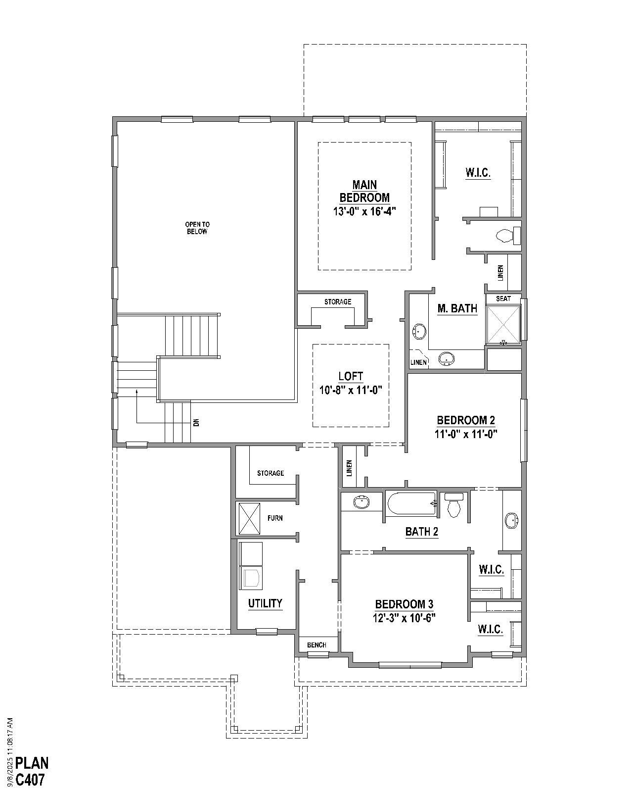 Plan C407 2nd Floor