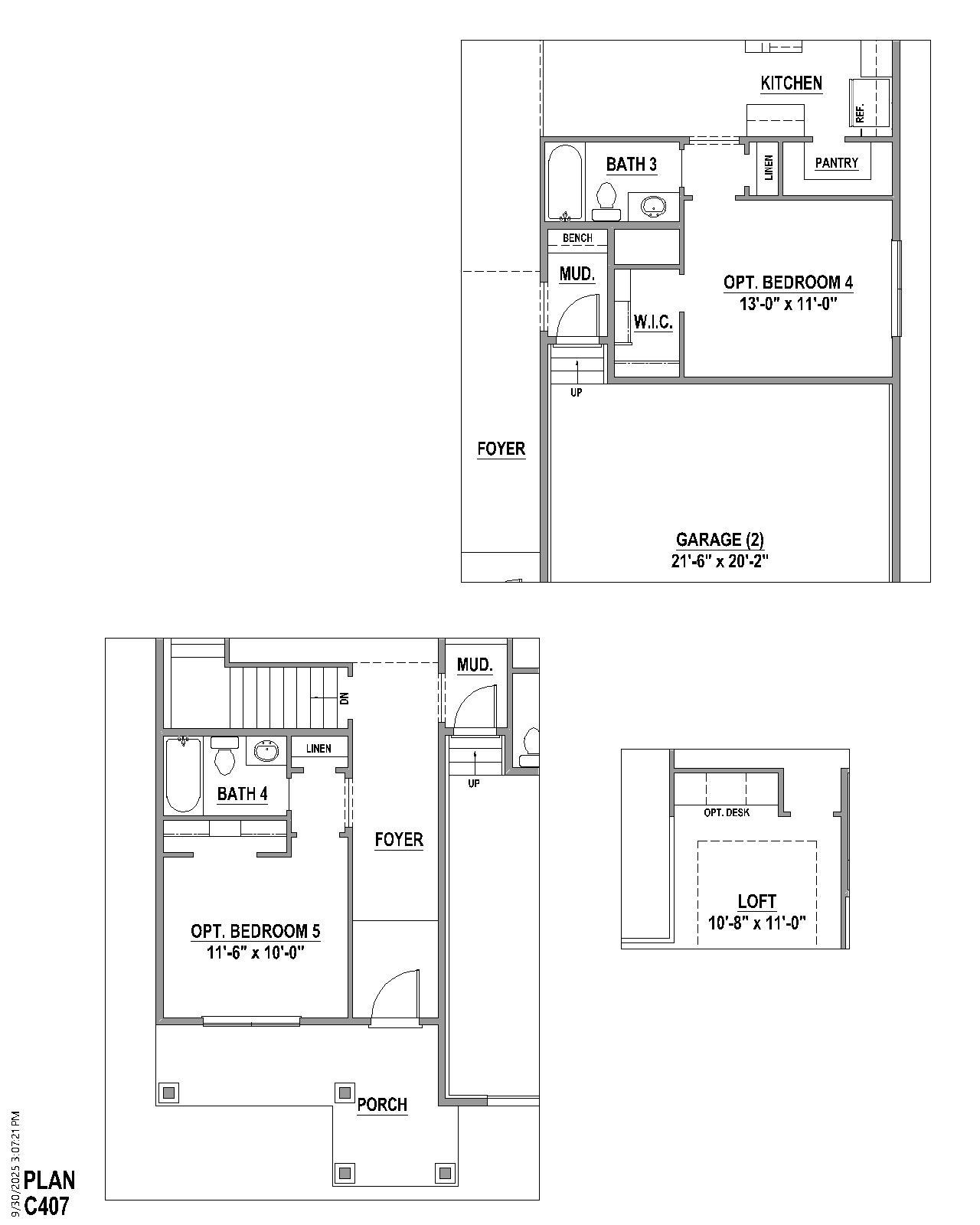 Plan C407 Options 3