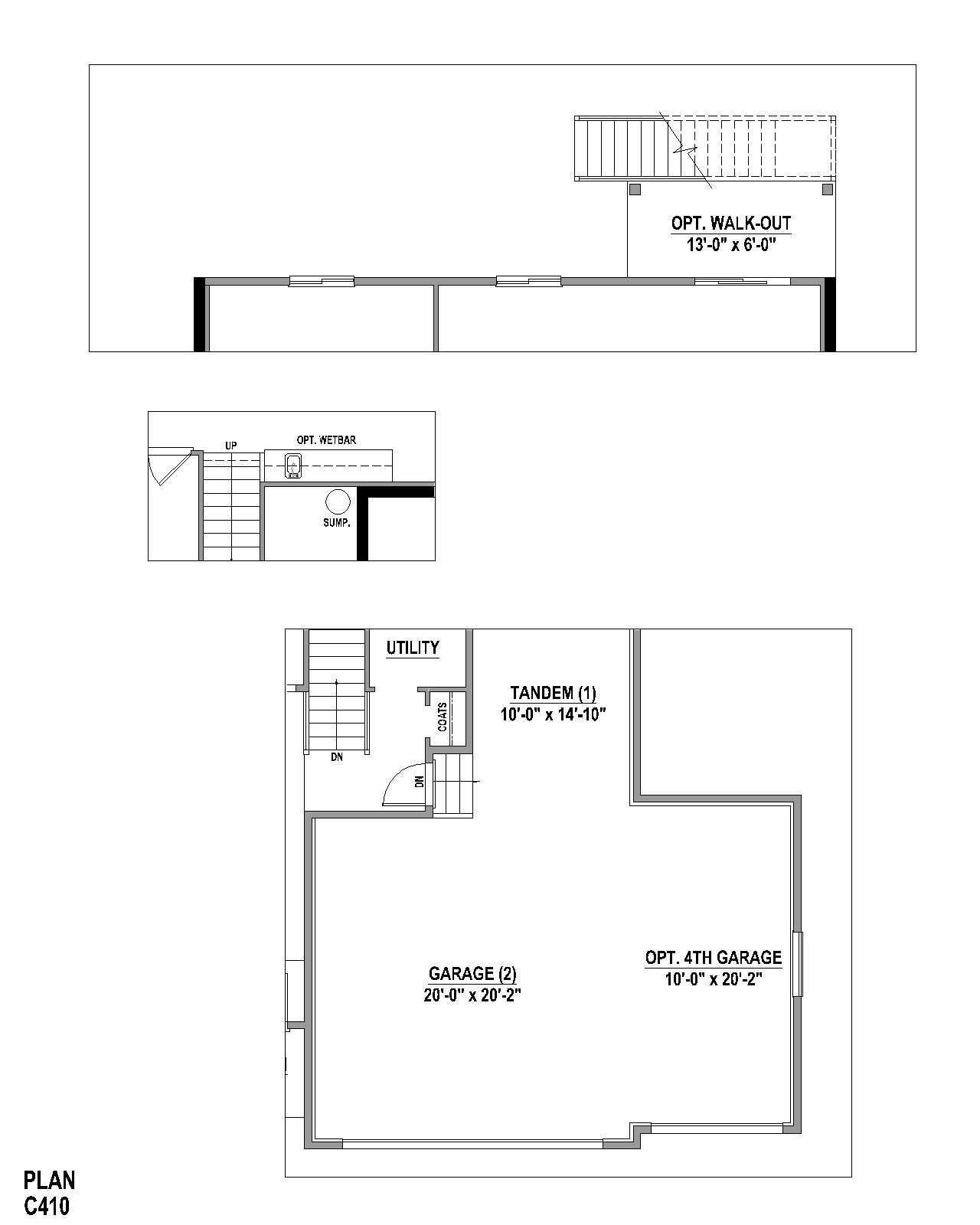 Plan C410 Options 1