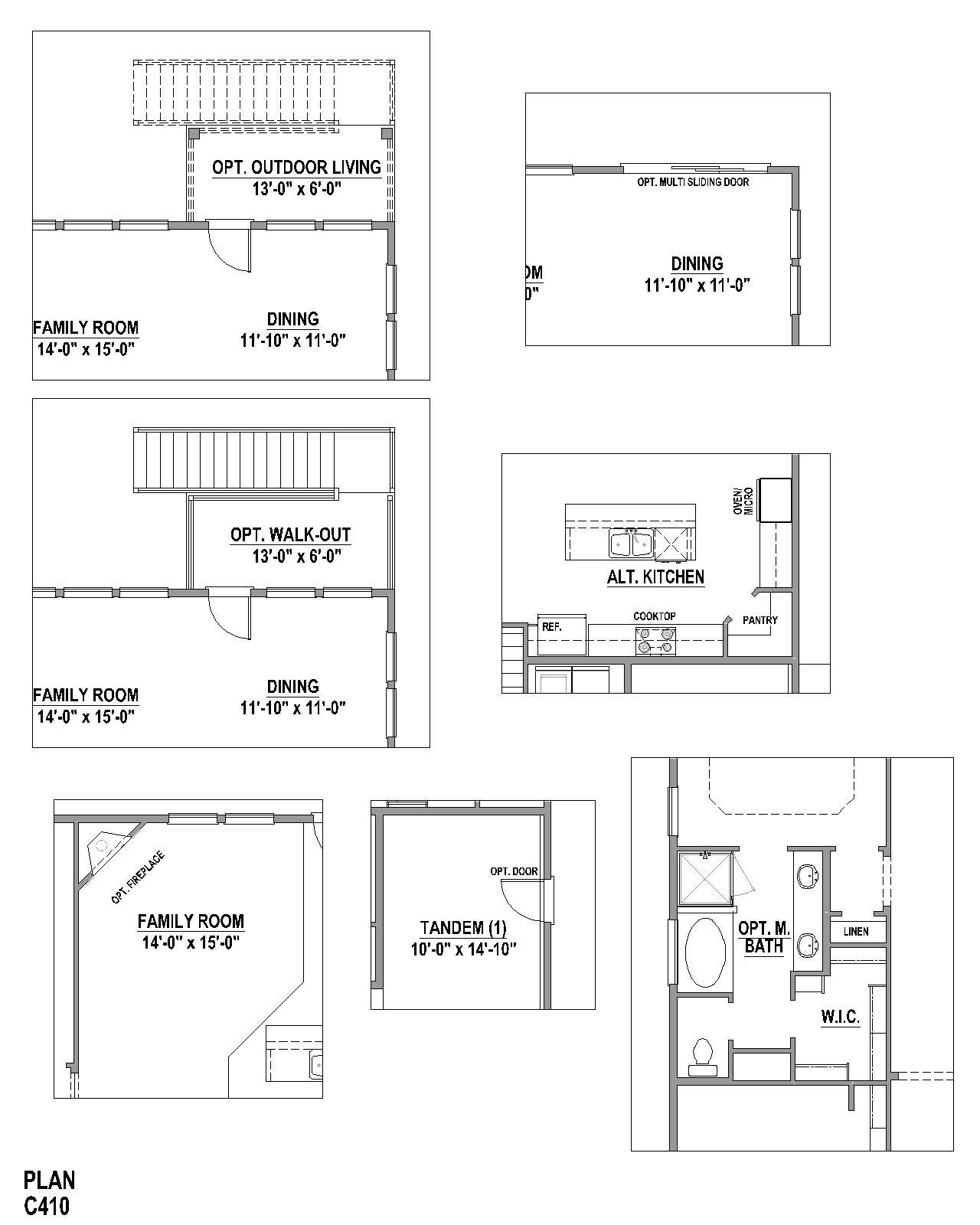 Plan C410 Options 2