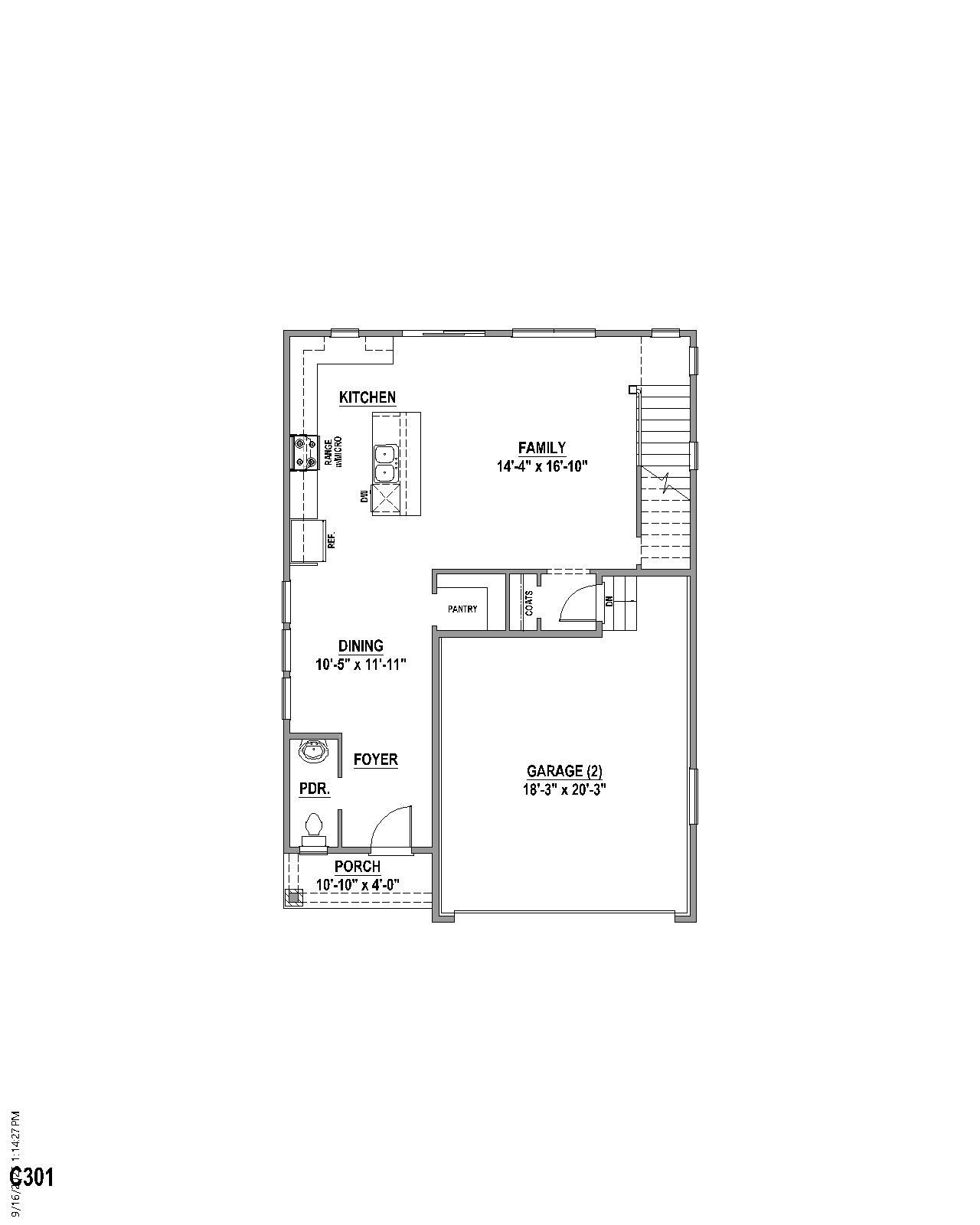Plan C301 1st Floor