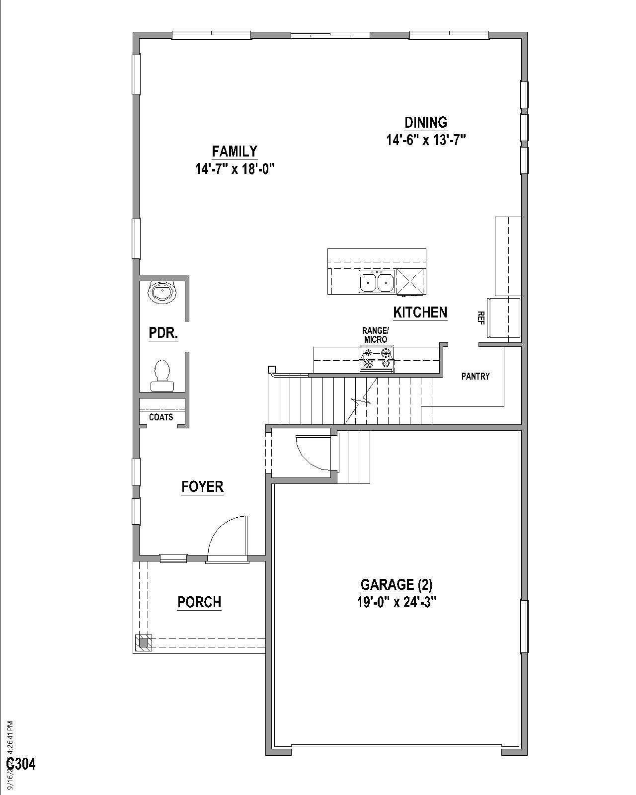 Plan C304 1st Floor