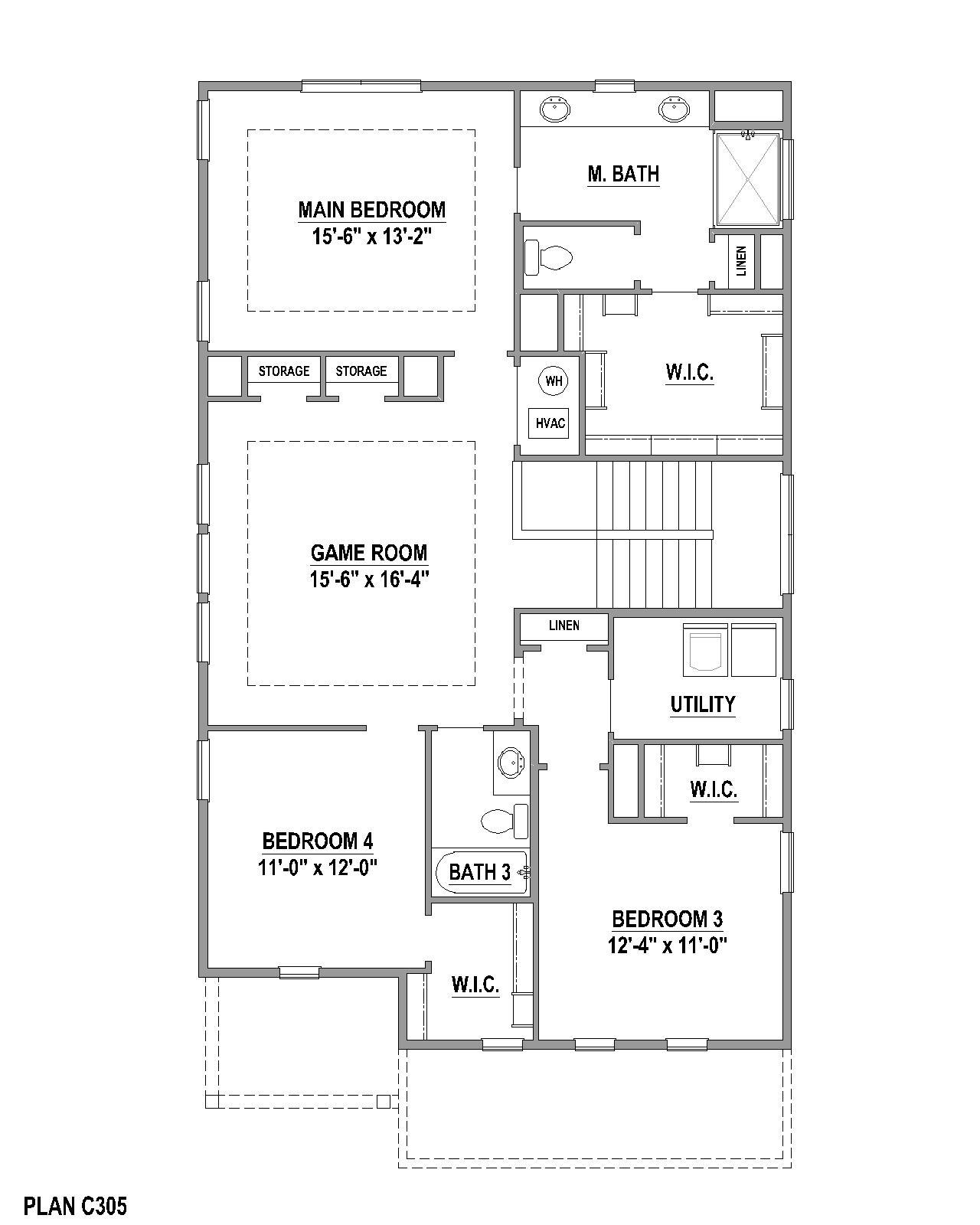 Plan C305 2nd Floor
