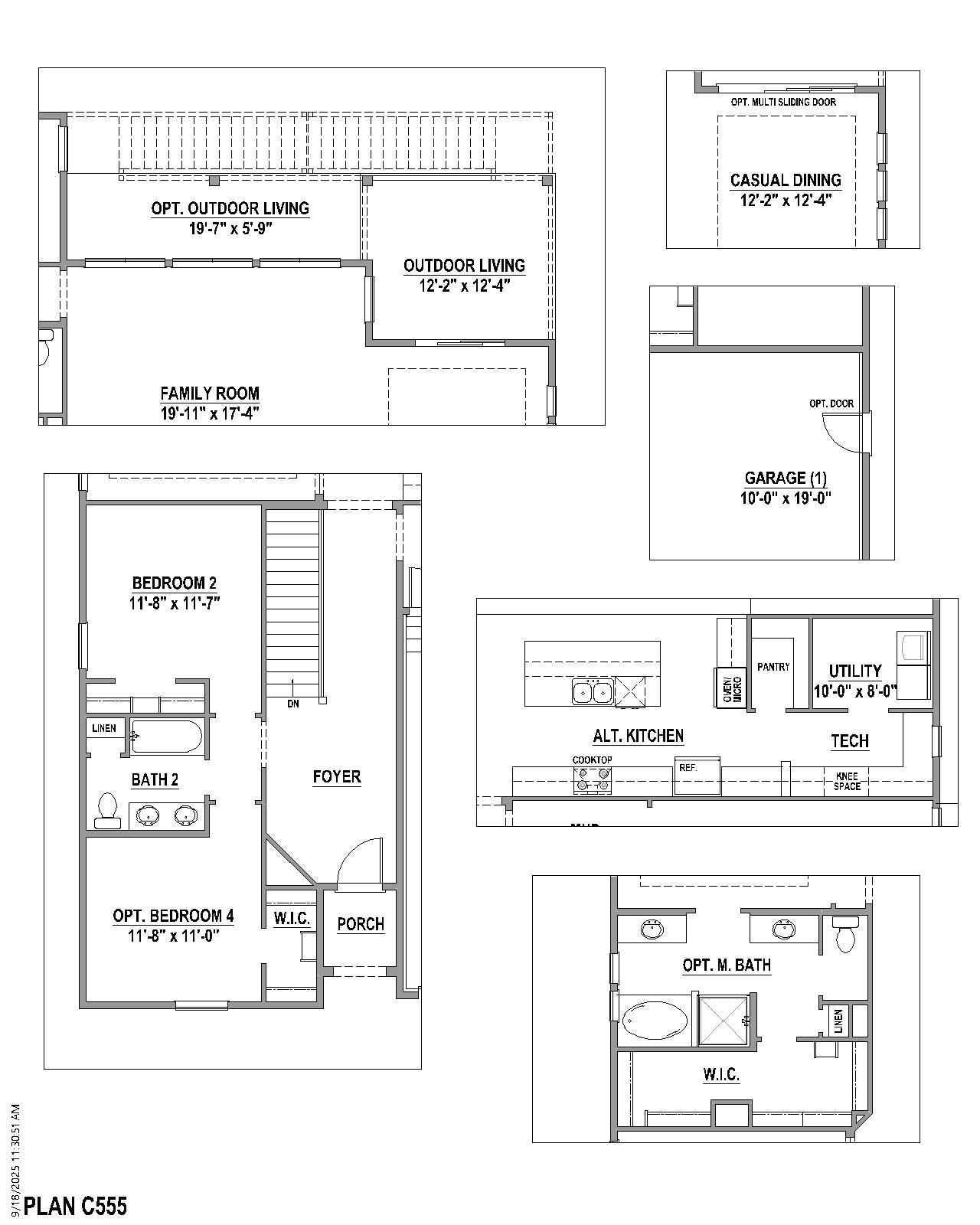 Plan C555 Options 1