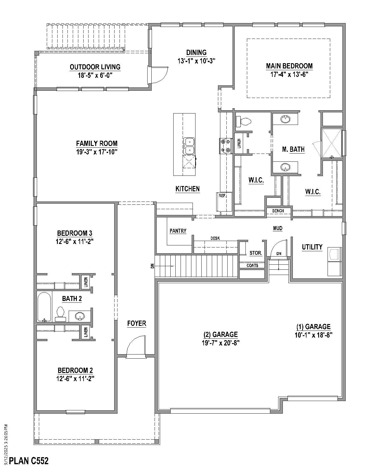 Plan C552 1st Floor