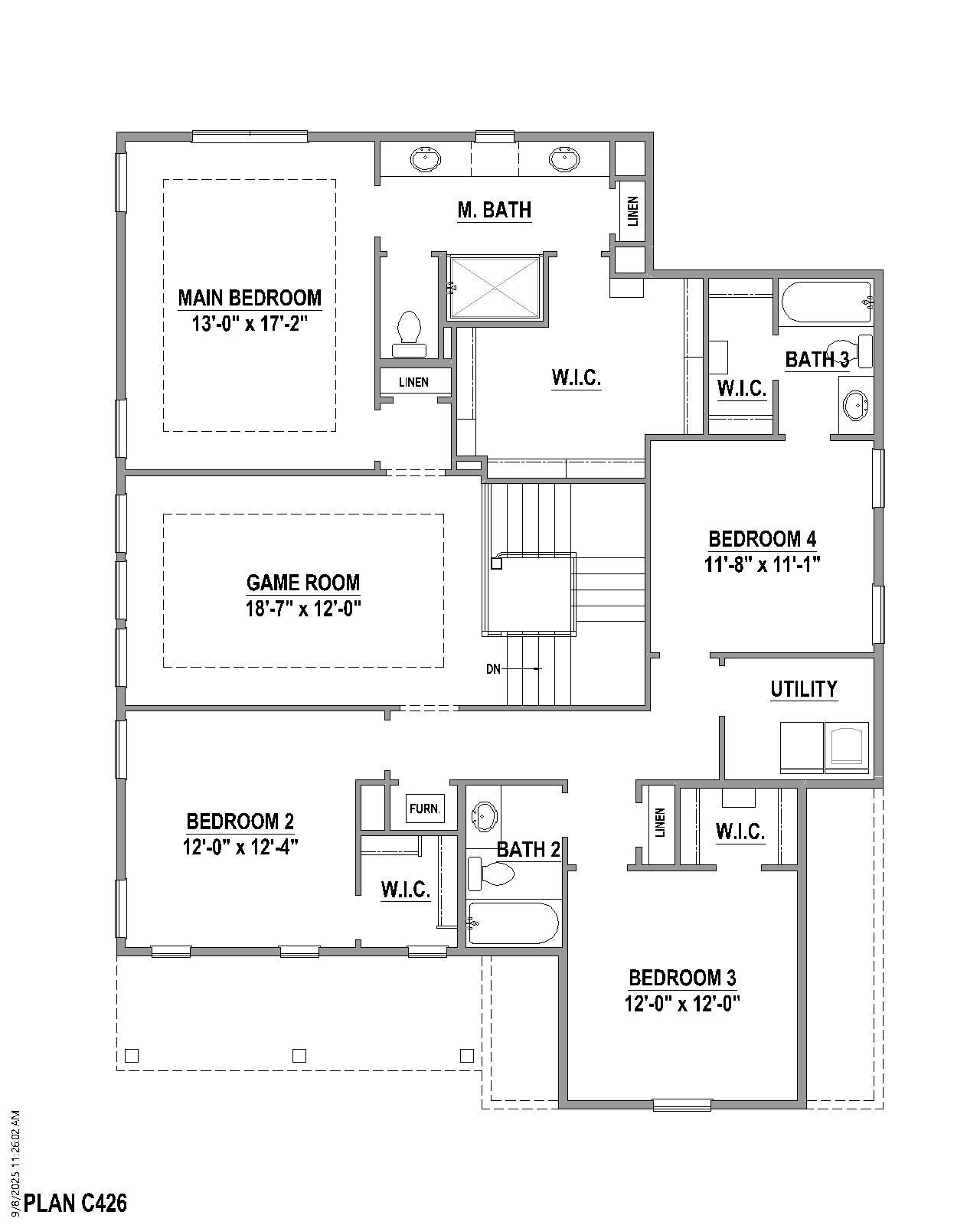 Plan C426 2nd Floor