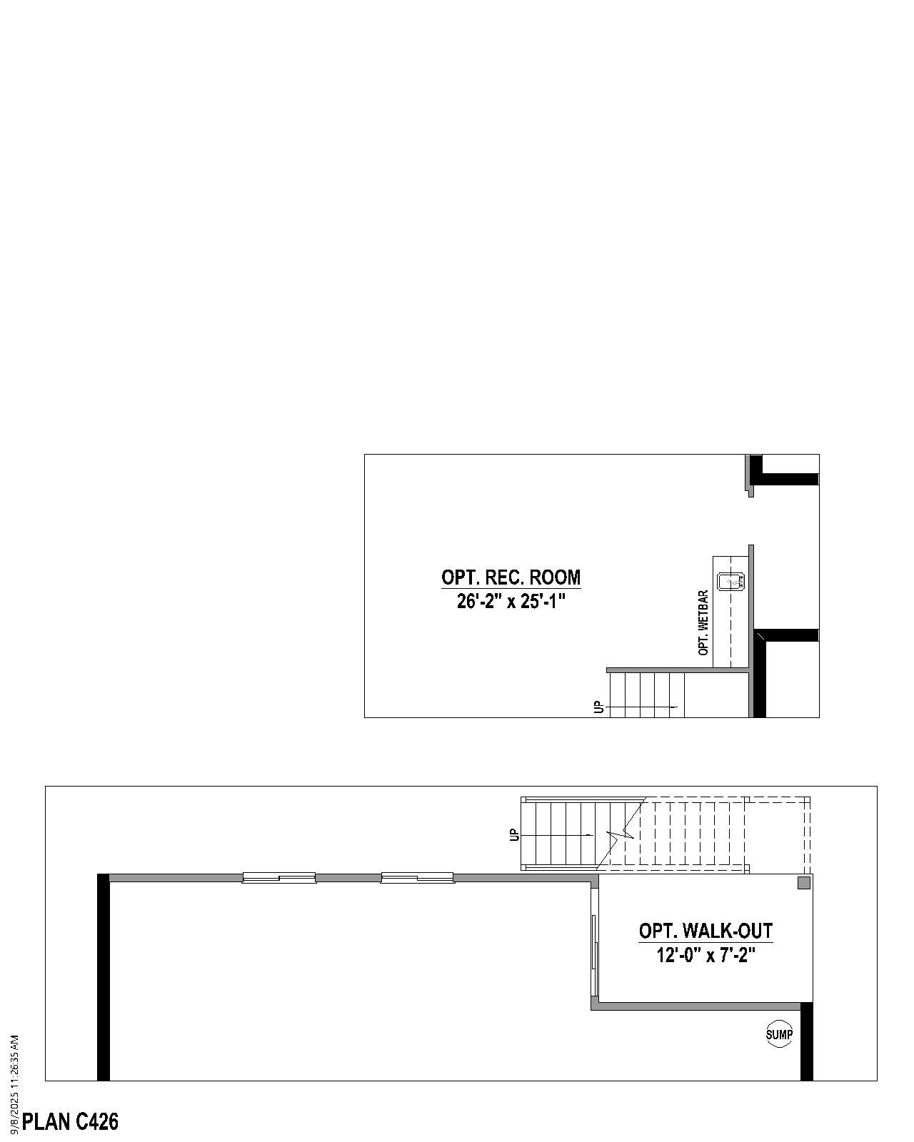 Plan C426 Base WO