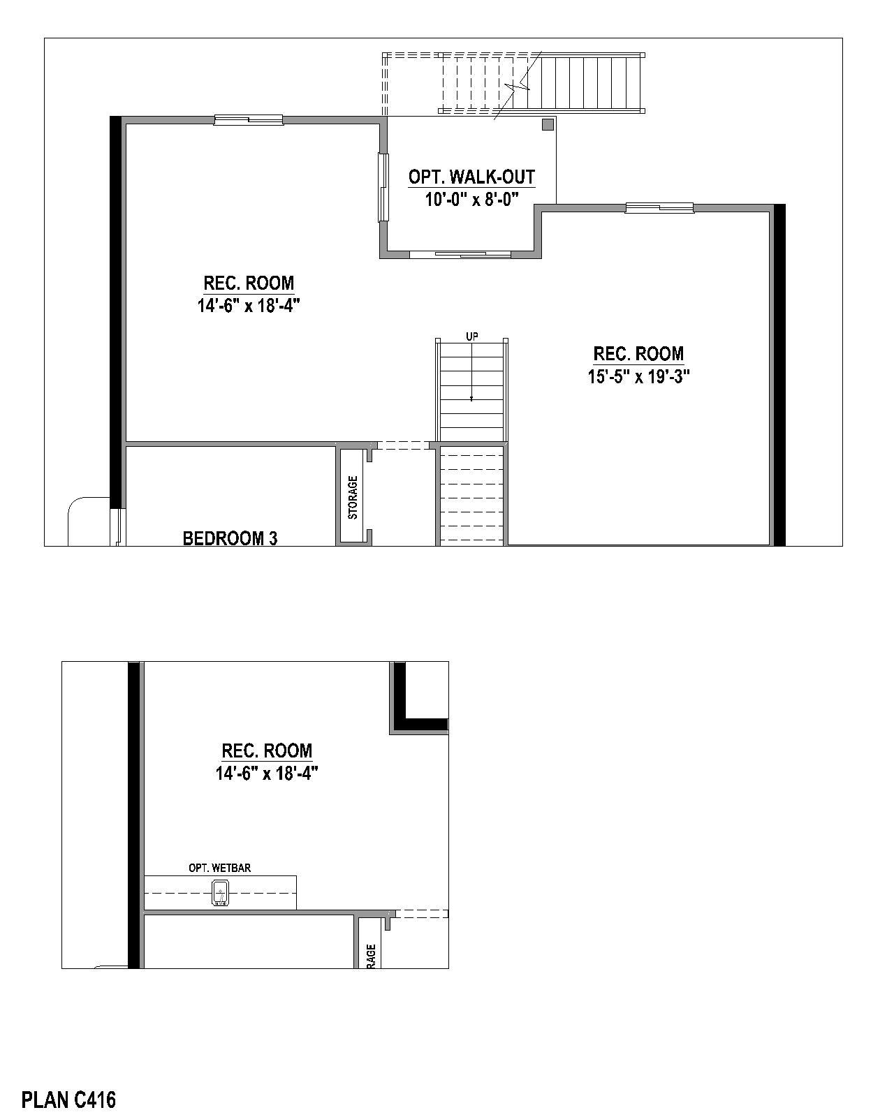 Plan C416 Base Rec SR