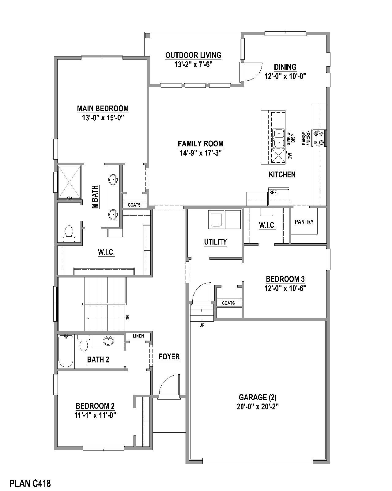 Plan C418 1st Floor