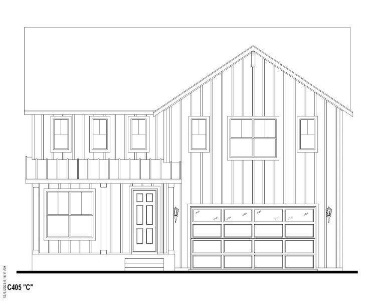 Plan C405 floor plan