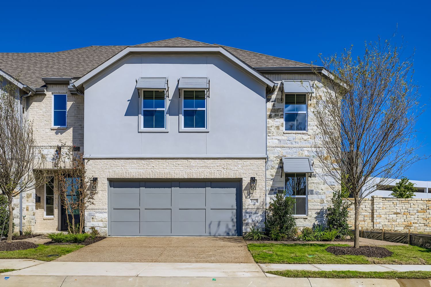 3125 Sir Judge Drive - Castle Hills Northpointe - Townhomes: Lewisville, Texas - American Legend Homes