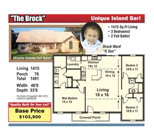 The Brock - American Classic Homes: Waco, Texas - American Classic Homes